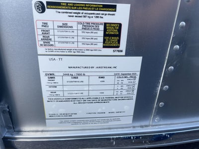 2026 Airstream 28RBQ Base